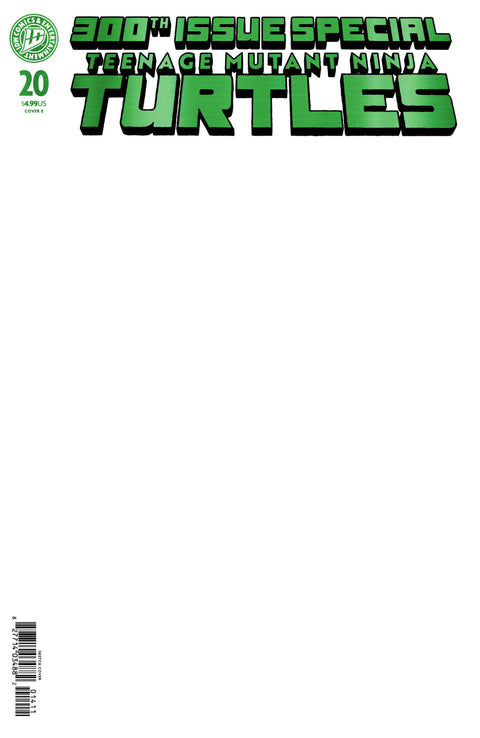 TEENAGE MUTANT NINJA TURTLES #20 - BLANK - FOIL (07/22/2026)
