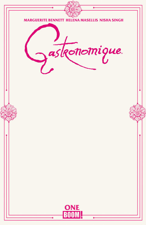 GASTRONOMIQUE #1 - BLANK (08/12/2026)