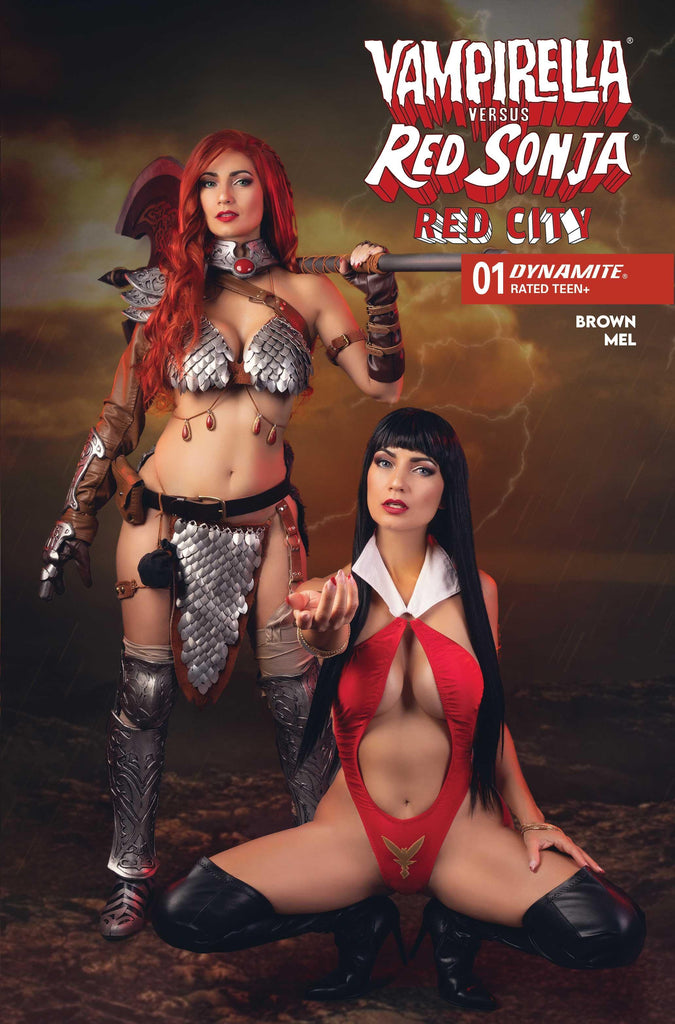 COSPLAY - VAMPIRELLA AND RED SONJA - IVYCOSPLAY
