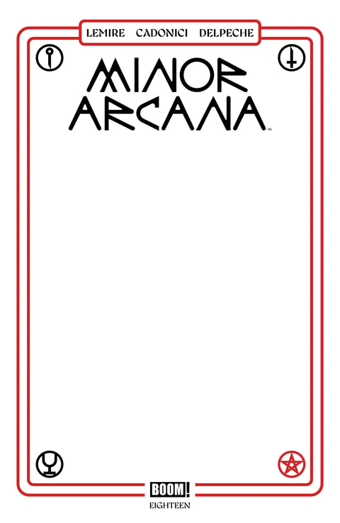 MINOR ARCANA #18 - BLANK (09/02/2026)