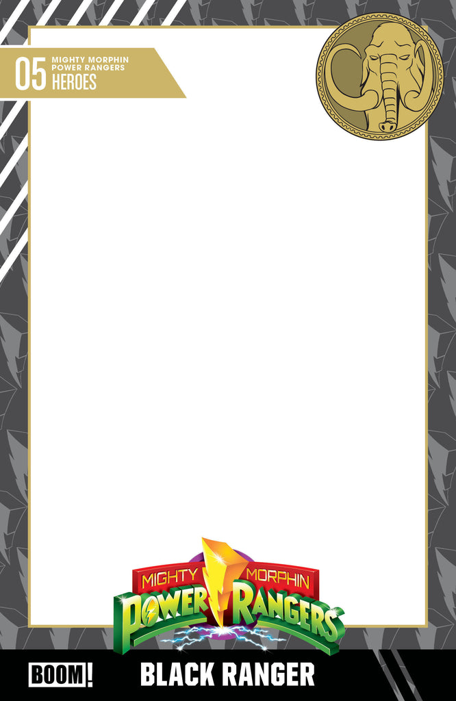 MIGHTY MORPHIN POWER RANGERS #5 - BLANK - TRADING CARD (10/28/2026)