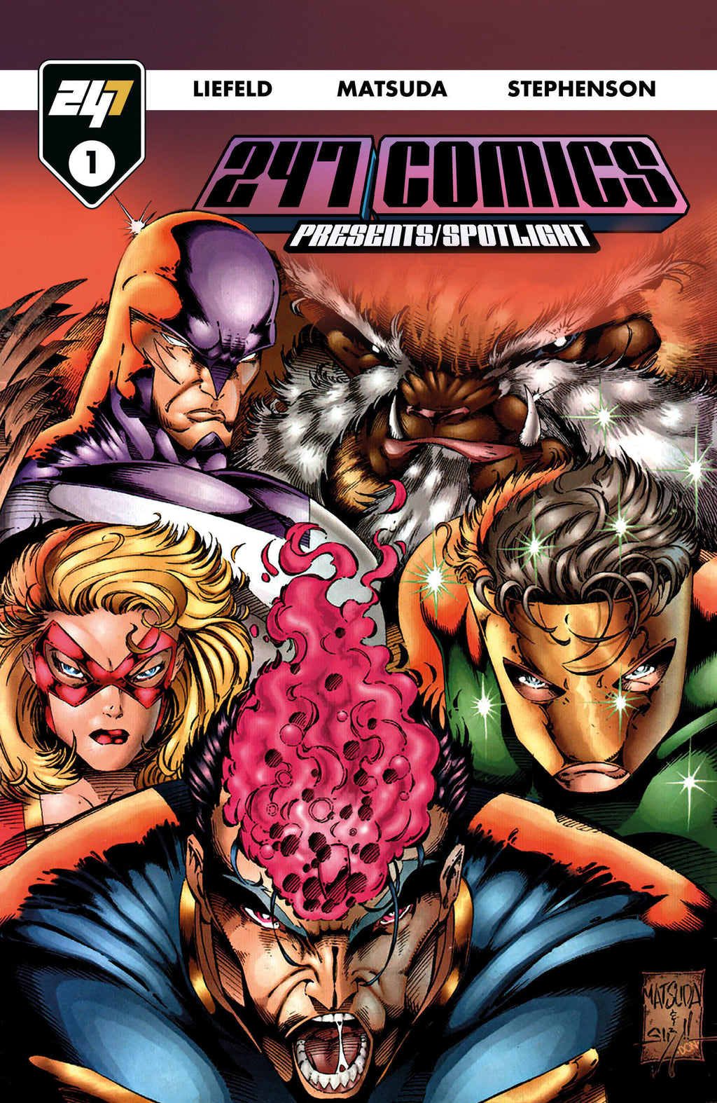 247 COMICS PRESENTS / SPOTLIGHT #1 - NEWMEN - JEFF MATSUDA - COVER E (11/04/2026)