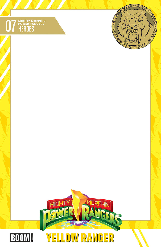 MIGHTY MORPHIN POWER RANGERS #7 - BLANK - TRADING CARD (12/30/2026)