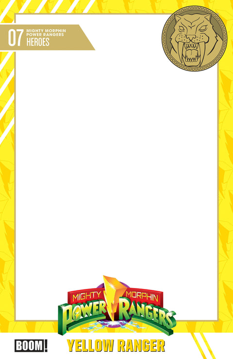 MIGHTY MORPHIN POWER RANGERS #7 - BLANK - TRADING CARD (12/30/2026)