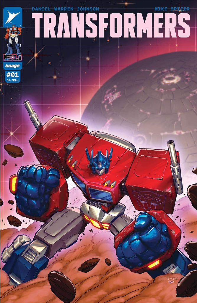 TRANSFORMERS #1 MIKE BOWDEN NYCC EXCLUSIVE OPTIONS