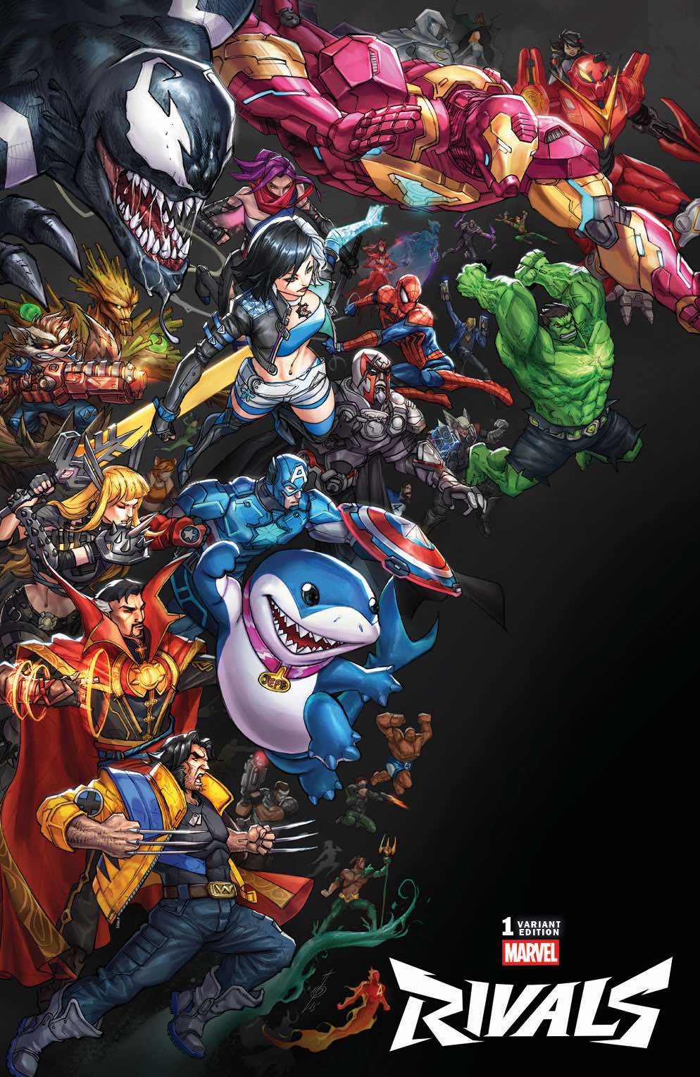 MARVEL RIVALS #1 ALAN QUAH EXCLUSIVE OPTIONS – KRS Comics LLC