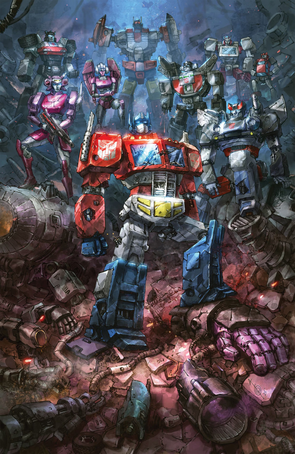 TRANSFORMERS #25 ALAN QUAH NYCC EXCLUSIVE OPTIONS