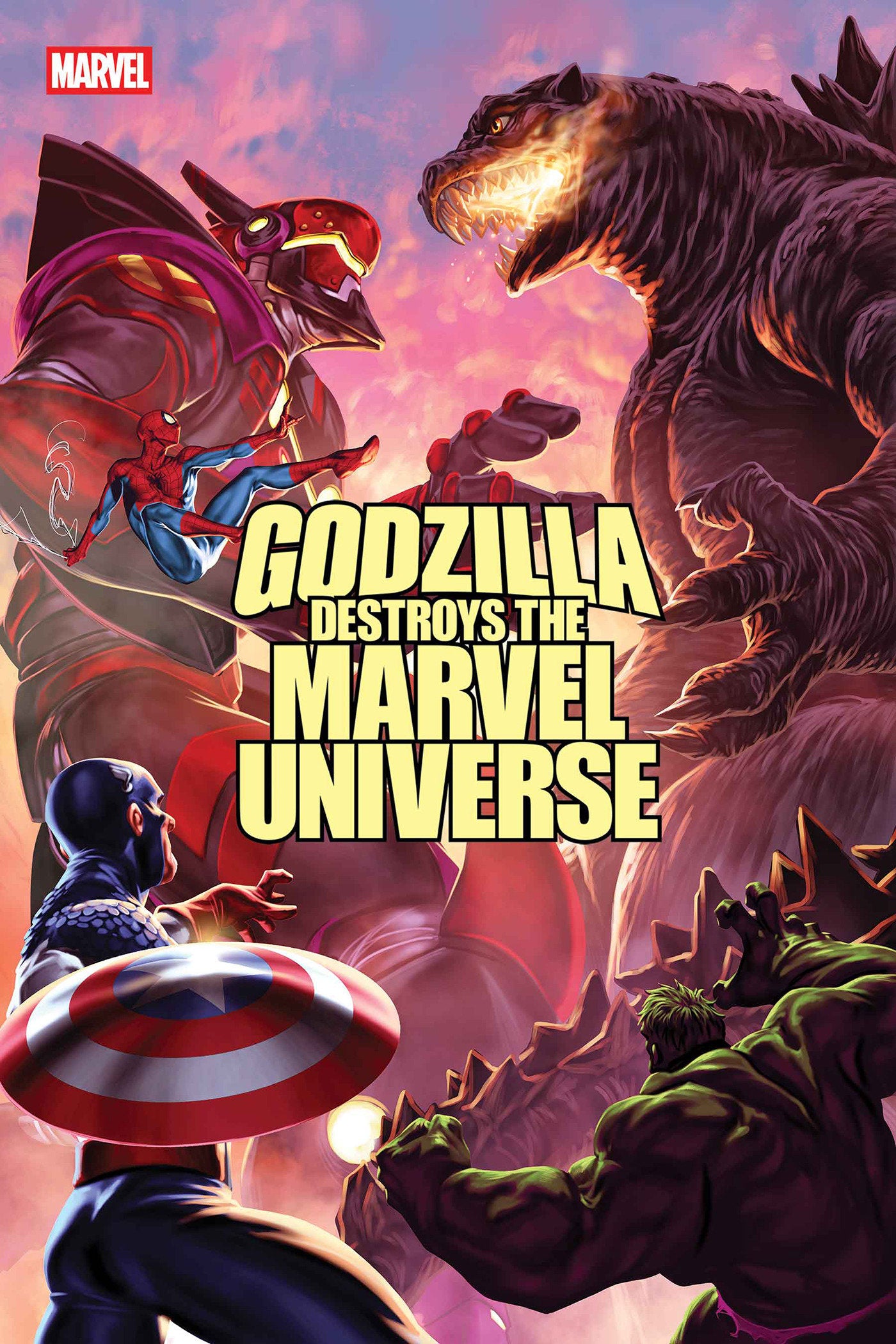 GODZILLA DESTROYS THE MARVEL UNIVERSE #5 - MARK BROOKS - REGULAR (11/19 ...