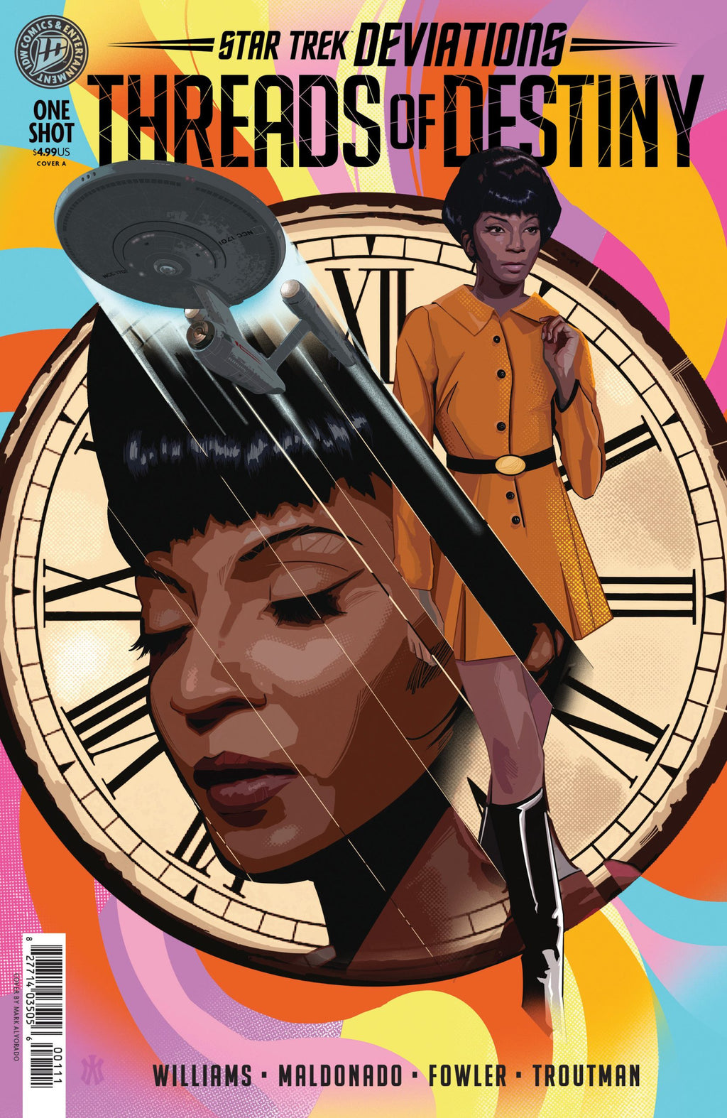 STAR TREK: DEVIATIONS - THREADS OF DESTINY #1 - MARK ALVARADO - COVER A (02/25/2026)