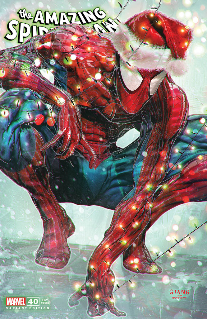 AMAZING SPIDER-MAN #40 JOHN GIANG CHRISTMAS EXCLUSIVE OPTIONS