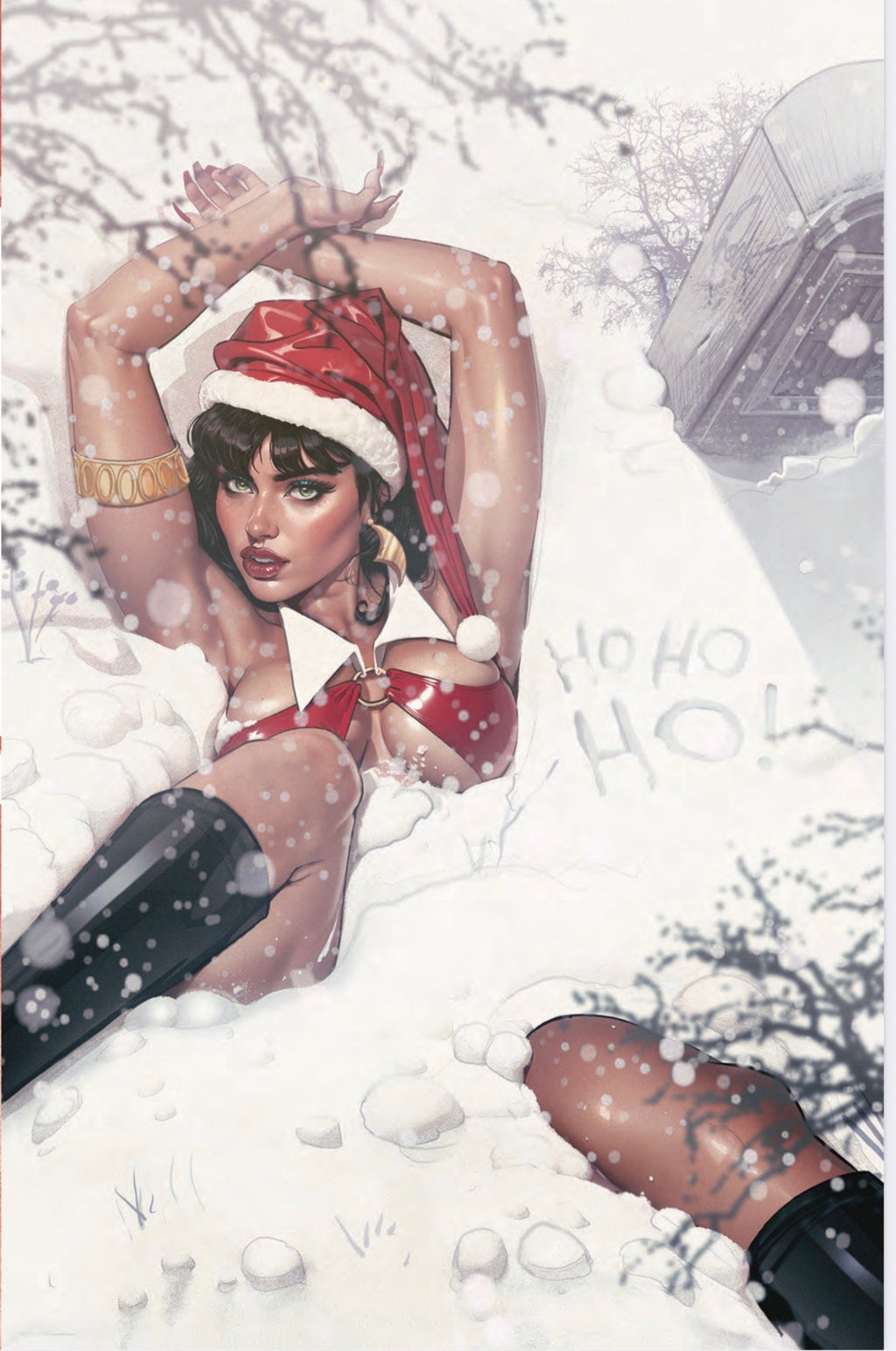 VAMPIRELLA HELLIDAY #1 CEDRIC POULAT EXCLUSIVE