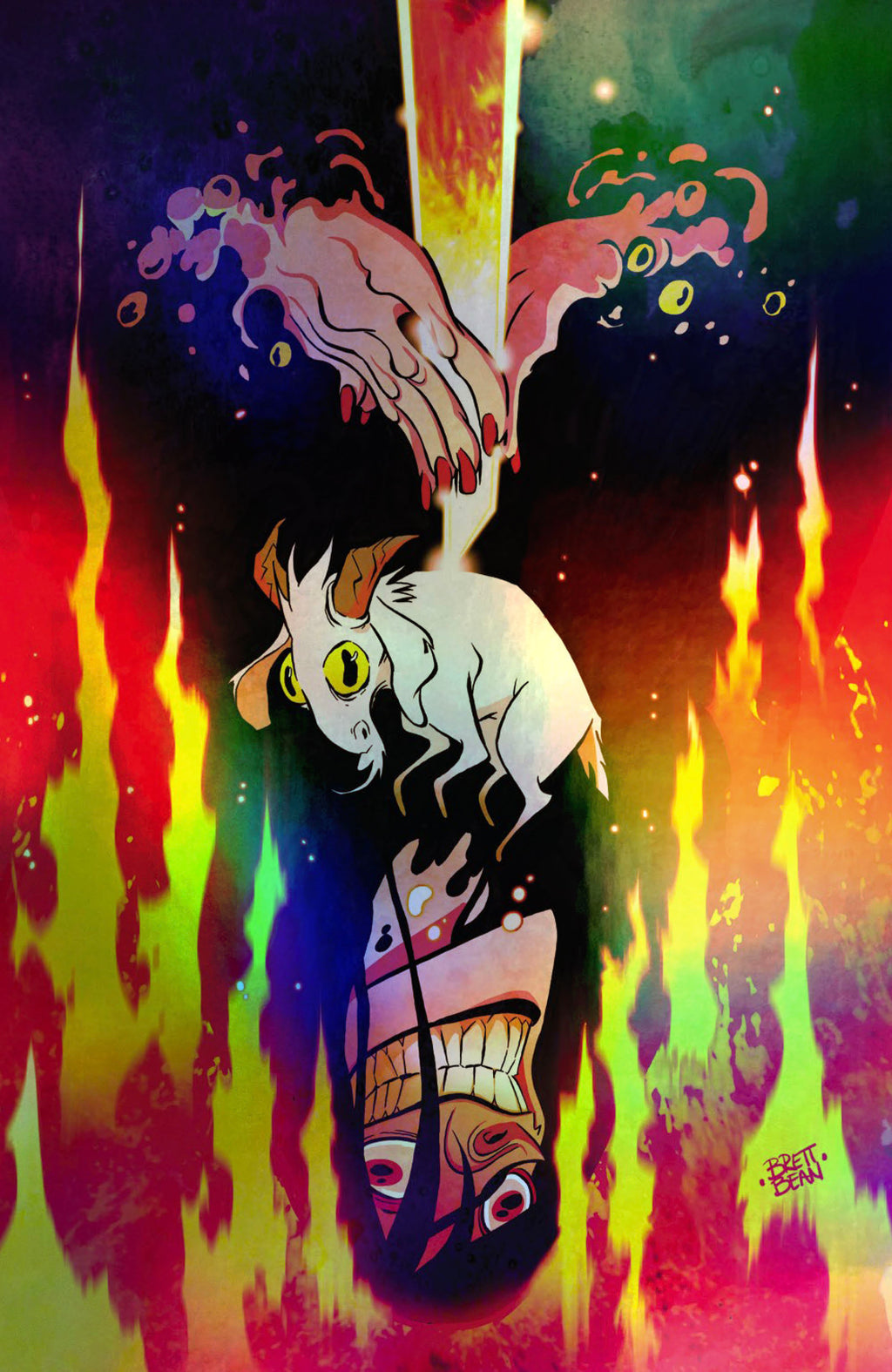 IT DEMANDS SACRIFICE #1 (OF 4) BRETT BEAN NYCC EXCLUSIVE