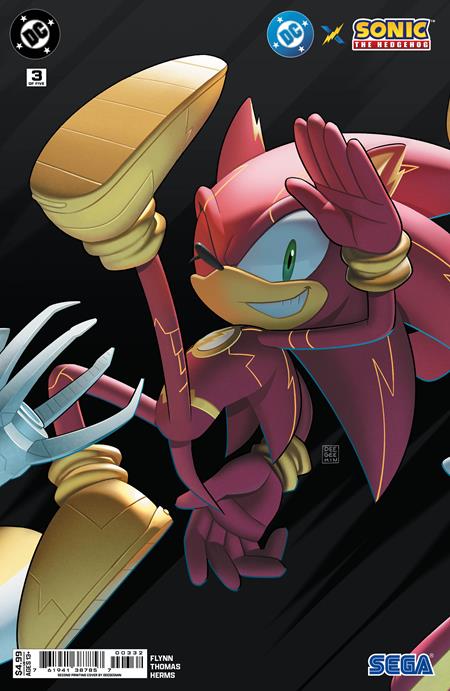 DC X SONIC THE HEDGEHOG #3 (OF 5) - DEEGEEMIN - SECOND PRINT (04/29/2026)