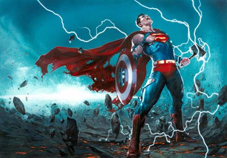 JLA / AVENGERS #4 (OF 4) - GABRIELE DELL OTTO - 2026 FACSIMILE (08/26/2026)