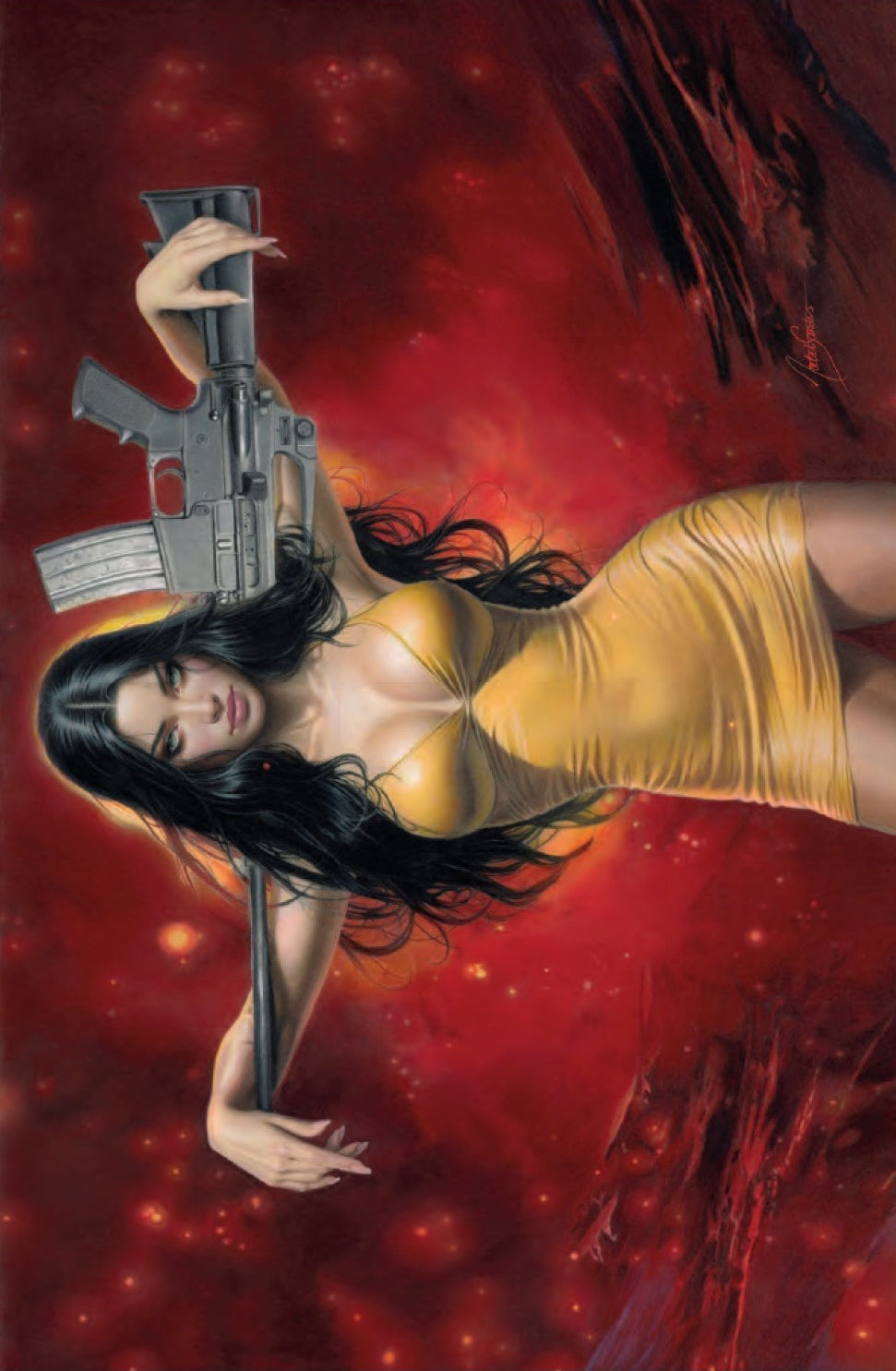 GUN HONEY DOUBLES DOWN #1 NATALI SANDERS SDCC EXCLUSIVE