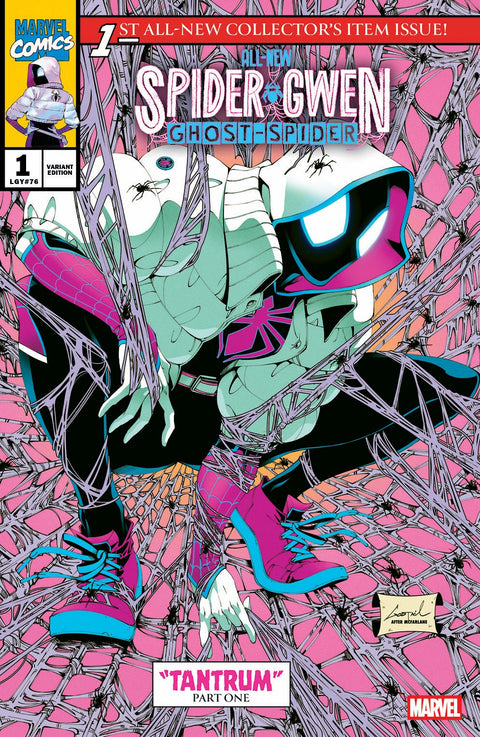 SPIDER-GWEN GHOST SPIDER #1 GODTAIL NYCC EXCLUSIVE OPTIONS