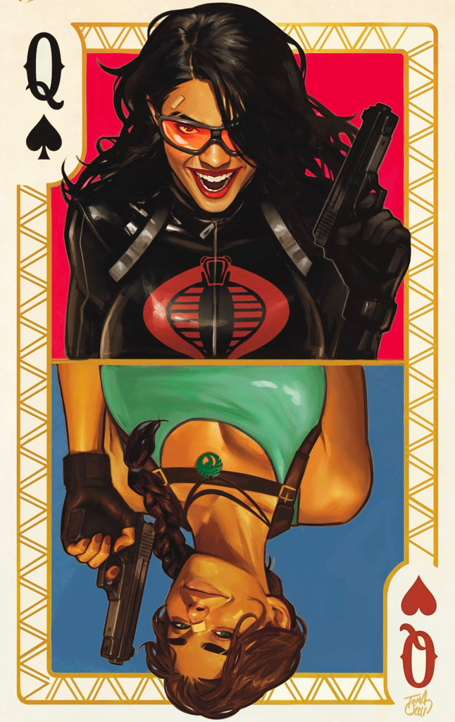 G.I. JOE: A REAL AMERICAN HERO / TOMB RAIDER #1 FRANCESCO TOMASELLI NYCC EXCLUSIVE