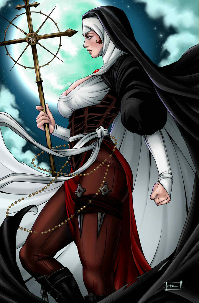 MARIAN HERETIC #1 TONY TROPHY NYCC EXCLUSIVE OPTIONS