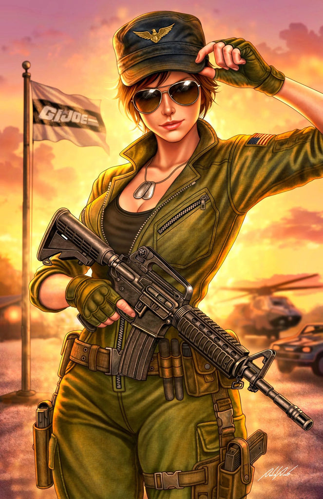 G.I. JOE A REAL AMERICAN HERO #328 - DAVID DIAS EXCLUSIVE