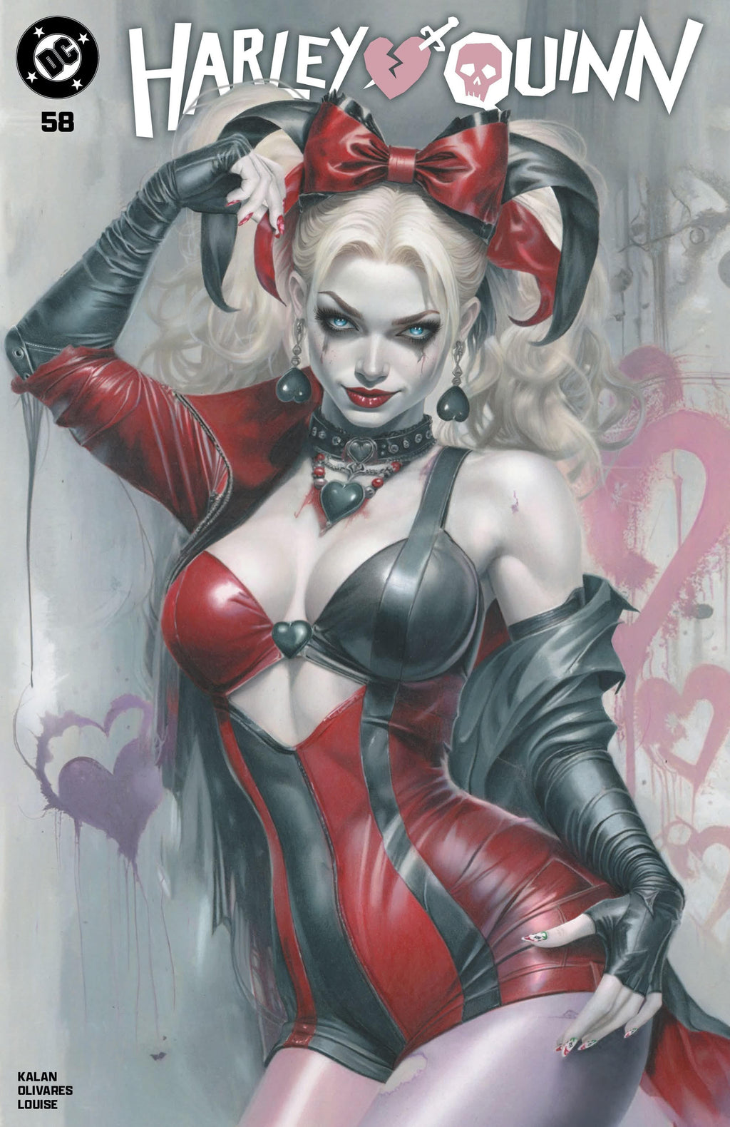 HARLEY QUINN #58 NATALI SANDERS MEGACON EXCLUSIVE