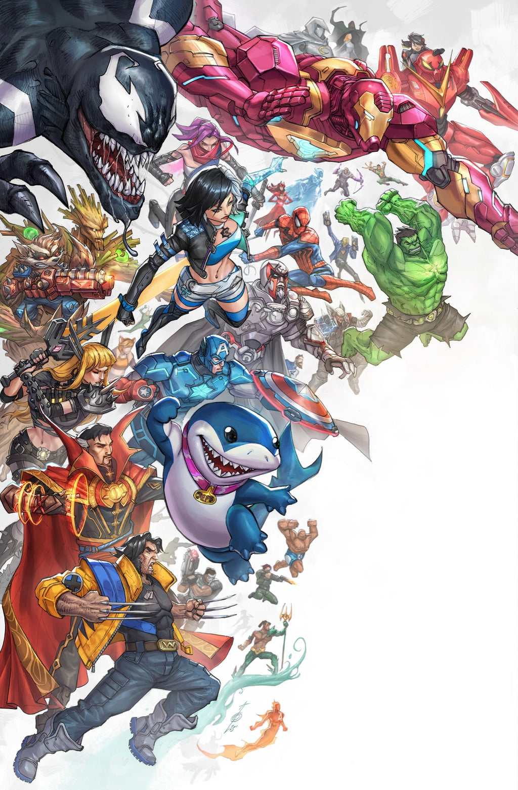 MARVEL RIVALS #1 ALAN QUAH NYCC EXCLUSIVE OPTIONS