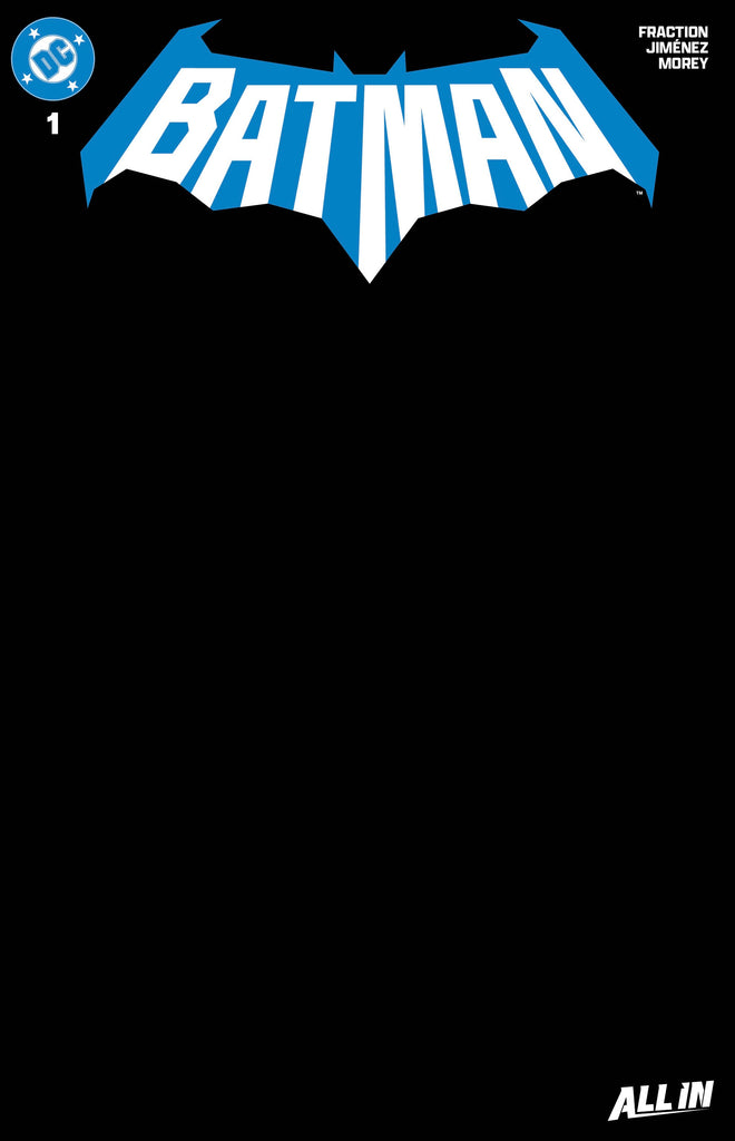 BATMAN #1 BLACK BLANK NYCC EXCLUSIVE OPTIONS