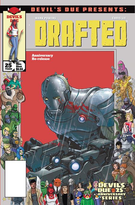 DEVILS DUE PRESENTS: DRAFTED #1 (ONE SHOT) - CHRIS LIE JOSH BLAYLOCK - 25TH ANNIVERSARY HOMAGE (11/18/2026)