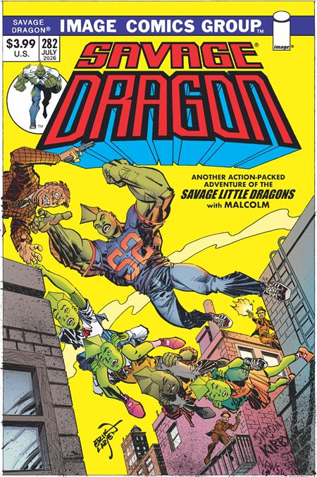 SAVAGE DRAGON #282 - ERIK LARSEN - 1970S RETRO (09/23/2026)