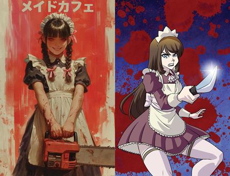 MAID CAFE #2 - TODD SKULL & REMY EISU MOKHTAR - HOLOFOIL FLIP (04/15/2026)