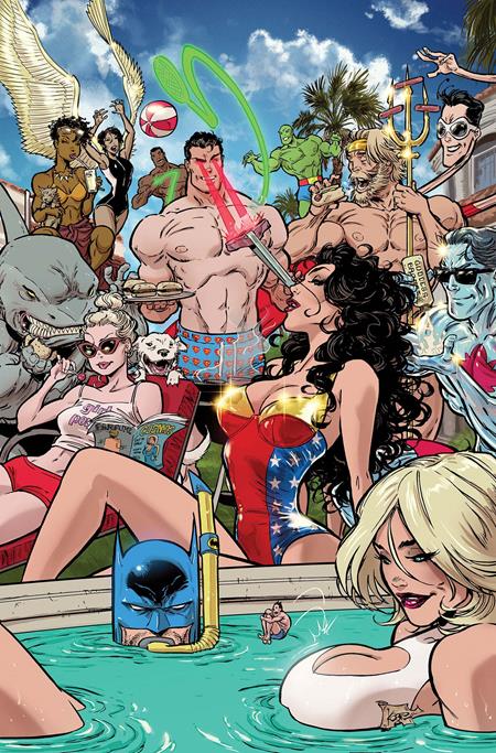JUSTICE LEAGUE UNLIMITED #21 - KAARE ANDREWS - SWIMSUIT (07/22/2026)
