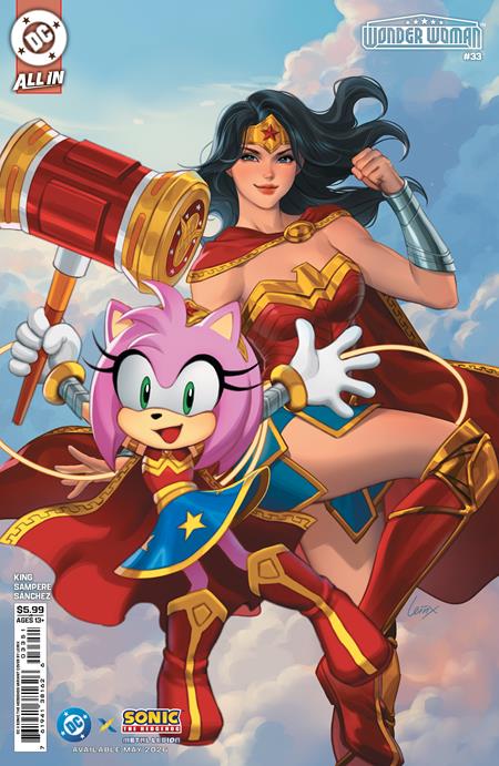 WONDER WOMAN #33 - LESLEY LEIRIX LI - DC X SONIC (05/20/2026)