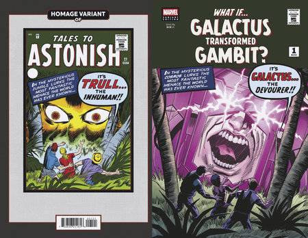 WHAT IF...? GALACTUS: GALACTUS TRANSFORMED GAMBIT? #1 - ALEX SAVIUK HOMAGE (01/08/2025)