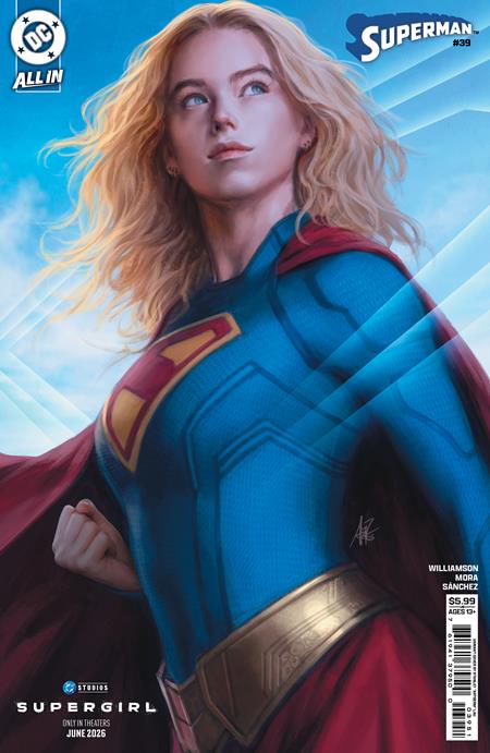 SUPERMAN #39 - STANLEY ARTGERM LAU - SUPERGIRL MOVIE (06/24/2026)