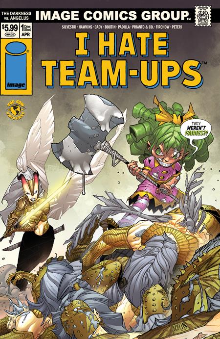DARKNESS VERSUS ANGELUS #1 (OF 1) - PAT BOUTIN - I HATE FAIRYLAND TEAM UP (04/22/2026)