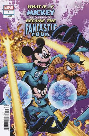 MARVEL & DISNEY: WHAT IF...? MICKEY & FRIENDS BECAME THE FANTASTIC FOUR #1 - NICK BRADSHAW (01/08/2025)