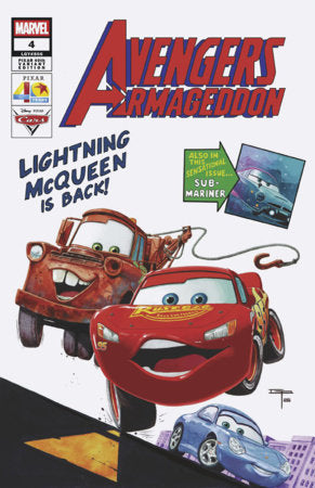 AVENGERS: ARMAGEDDON #4 - GERMAN PERALTA - PIXAR 40TH (09/16/2026)