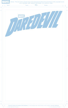 DAREDEVIL #1 - BLANK (03/25/2026)