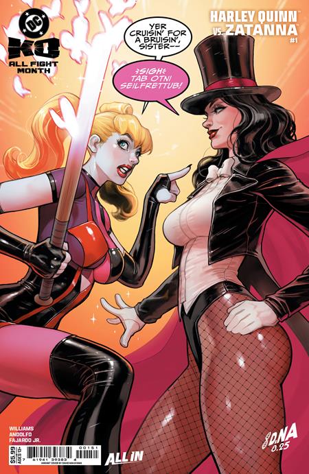 DC K.O. HARLEY QUINN VS. ZATANNA #1 (OF 1) - DAVID NAKAYAMA (12/17/2025)