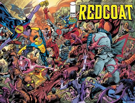 REDCOAT #17 - BRYAN HITCH & BRAD ANDERSON - INVINCIBLE TEAM UP WRAPAROUND (03/18/2026)