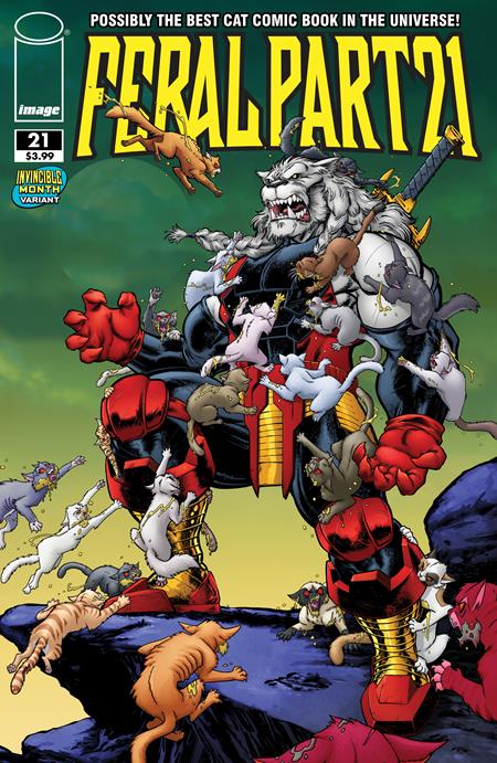 FERAL #21 - TONY FLEECS & TRISH FORSTNER - INVINCIBLE TEAM UP (03/25/2026)