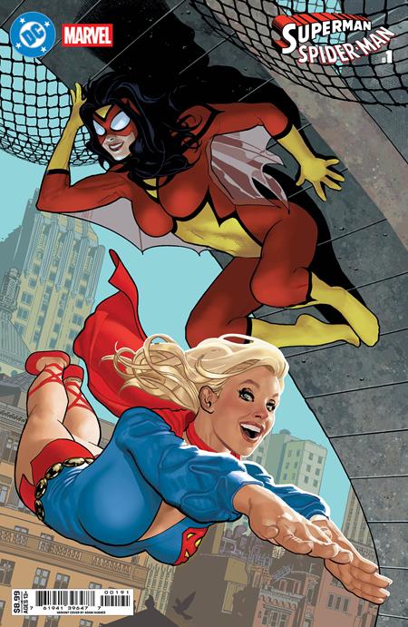 DC/MARVEL: SUPERMAN/SPIDER-MAN #1 (OF 1) - ADAM HUGHES - 70S SUPERGIRL & SPIDER-WOMAN (03/25/2026)