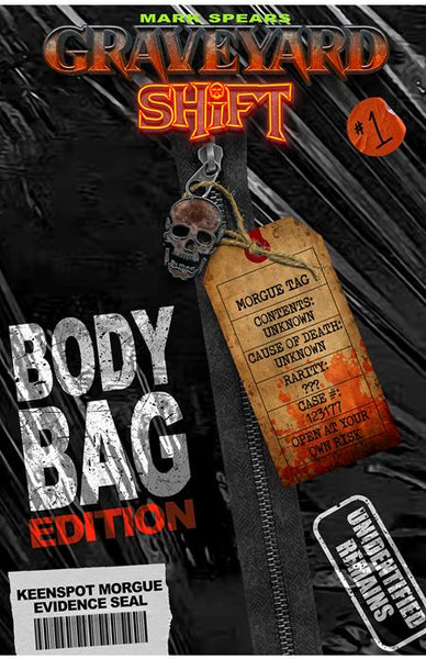 MARK SPEARS: GRAVEYARD SHIFT #1 - MARK SPEARS - BODY BAG EDITION BLIND BAG WITH BONUS TRADING CARD (10/14/2026)