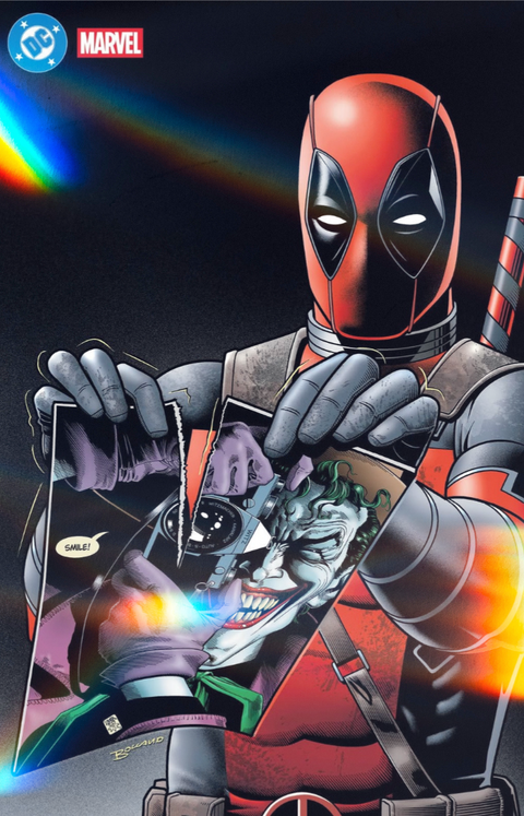 BATMAN DEADPOOL #1 BRIAN BOLLAND FOIL MEGACON EXCLUSIVE