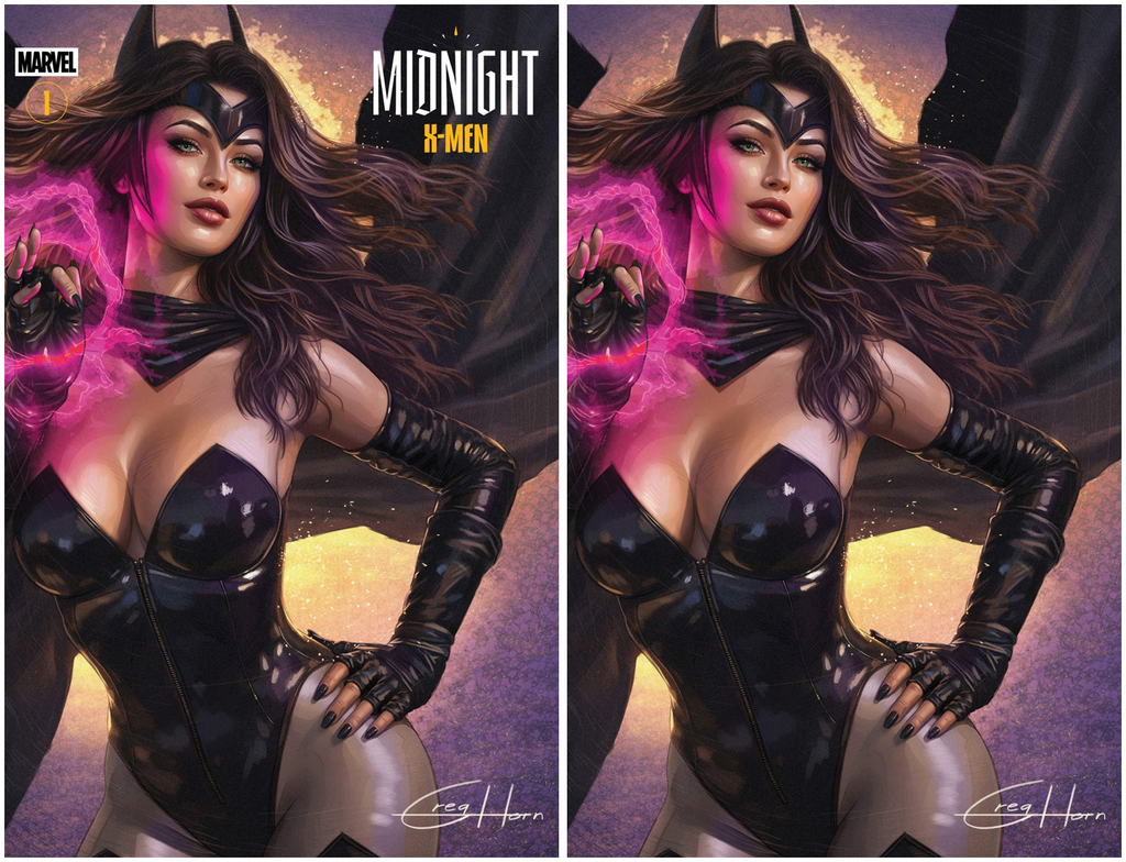 MIDNIGHT X-MEN #1 GREN HORN NYCC EXCLUSIVE
