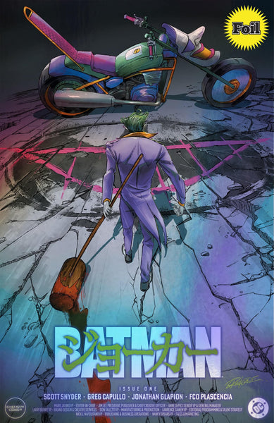 BATMAN NEW 52 #1 REDCODE FOIL EXCLUSIVE OPTIONS