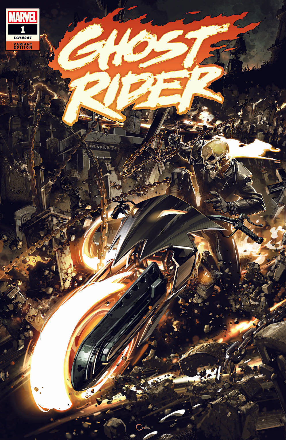 GHOST RIDER #1 CLAYTON CRAIN EXCLUSIVE OPTIONS