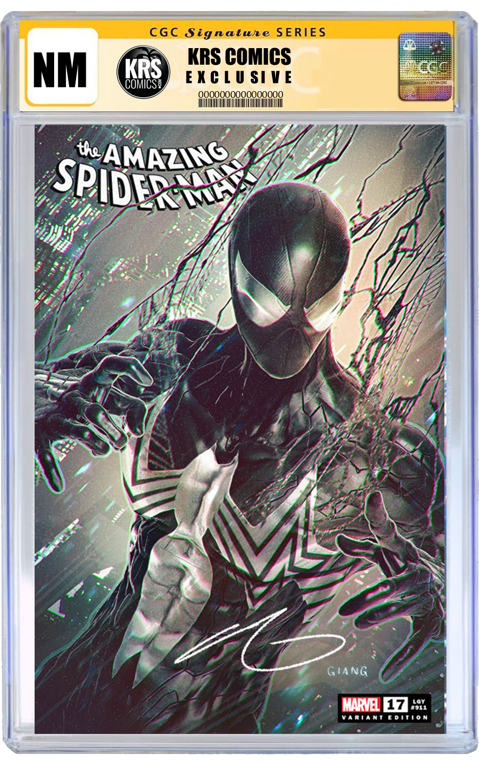 AMAZING SPIDER-MAN #17 JOHN GIANG EXCLUSIVE OPTIONS – KRS Comics LLC