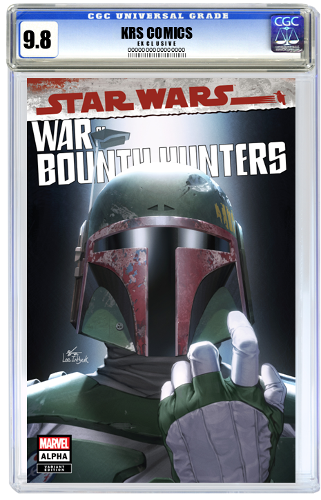 STAR WARS WAR OF THE BOUNTY HUNTERS ALPHA #1 INHYUK LEE COVER A VARIANT CGC 9.8