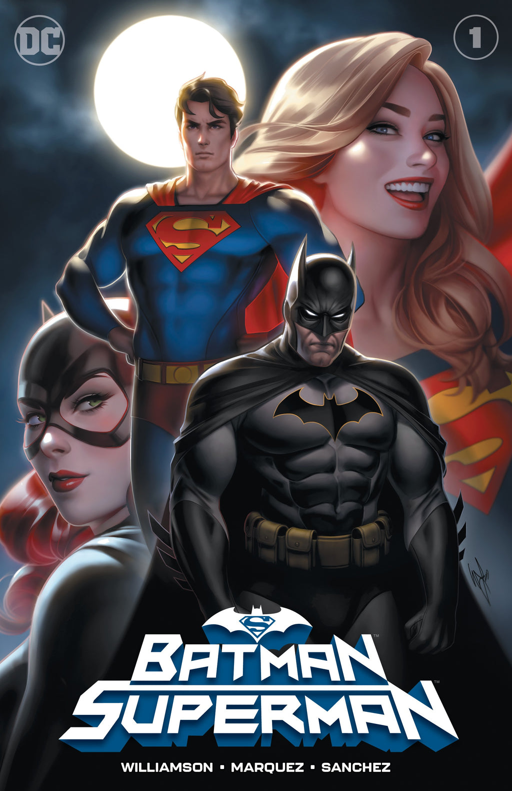 BATMAN SUPERMAN #1 WARREN LOUW EXCLUSIVES