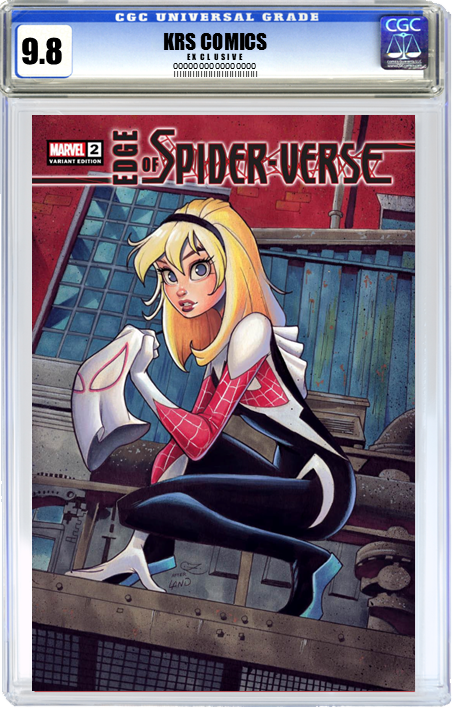 EDGE OF SPIDER-VERSE #2 (OF 5) CHRISSIE ZULLO COVER A VARIANT CGC 9.8